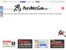 Tablet Screenshot of nin-nin-game.com